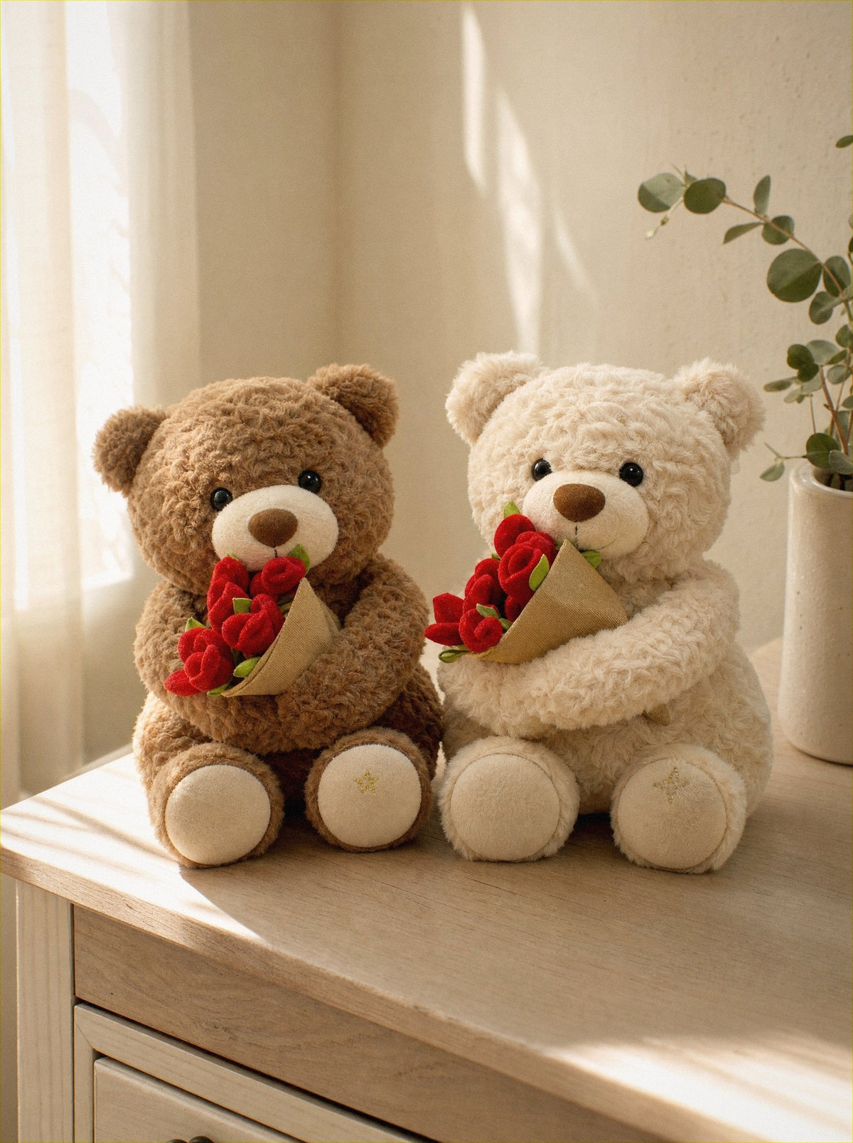 Bloomie Bear w/ Mini Bouquet Blanket